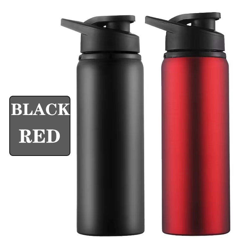 Metal Portable Water Bottle Leakproof Reusable Outdoor Sports Cup for Cycling Hiking Gym Halloween Gift Christmas Gift Travel